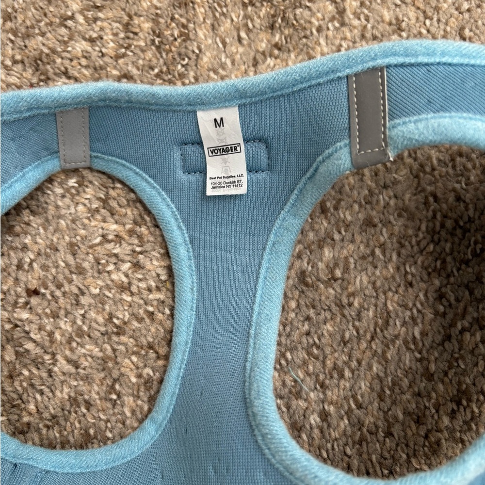 Baby Blue Breathable Mesh Step In Dog Harnesses, 2 available size M - Picture 10 of 12